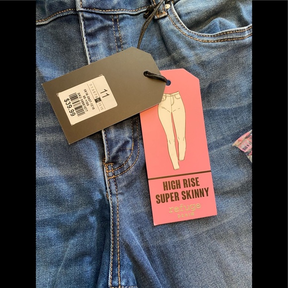 NWT $39.99 Miami SZ 11 Refuge Denim - Picture 5 of 12